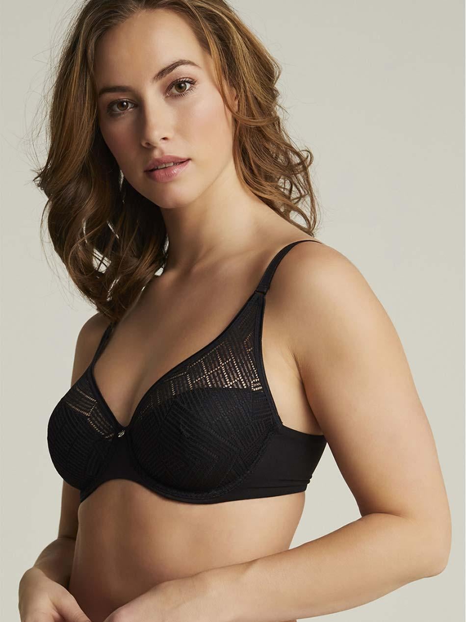 Niet Voorgevormde Beugel BH - Zwart