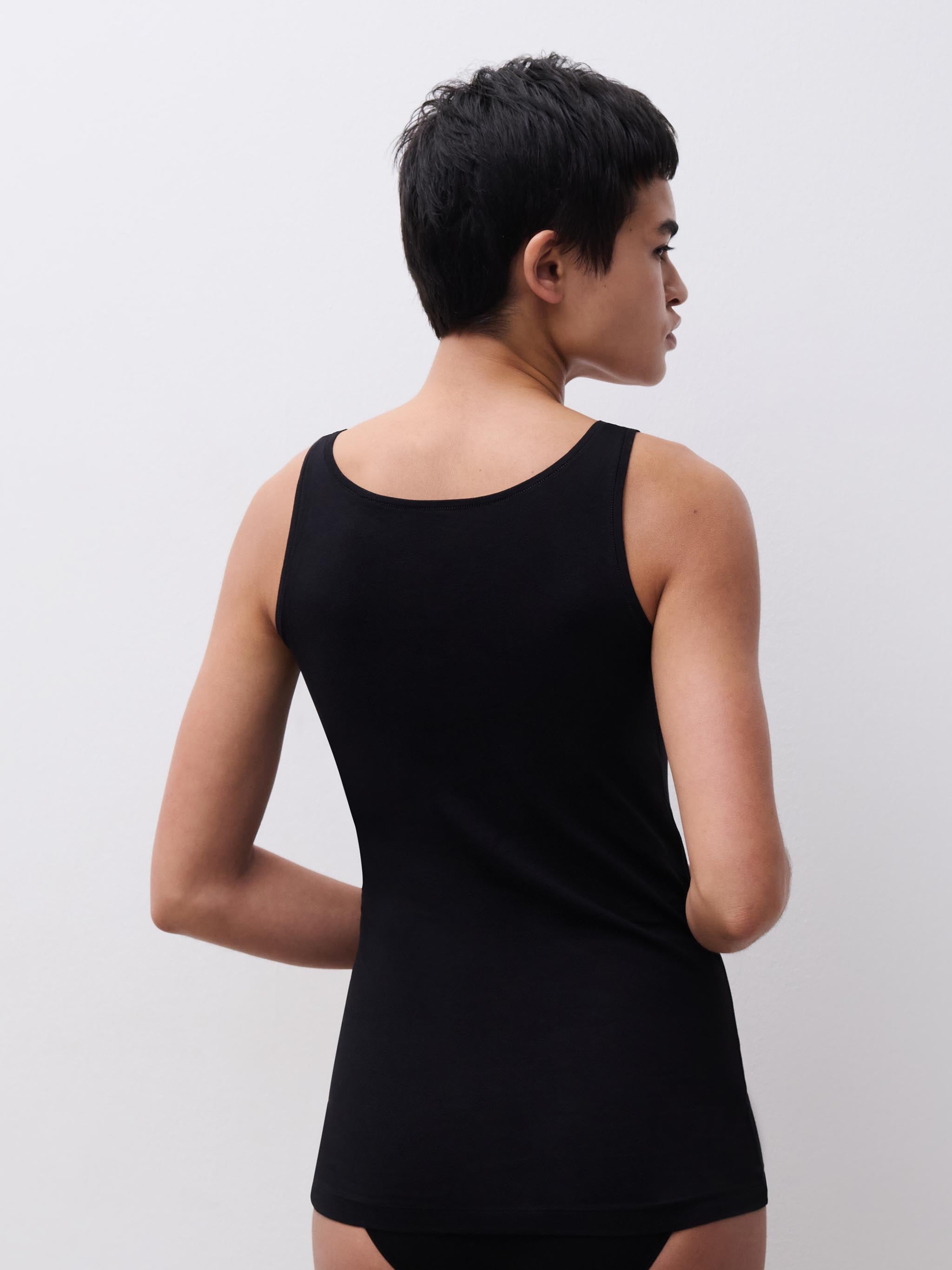 Hemd Basis Katoen - Zwart