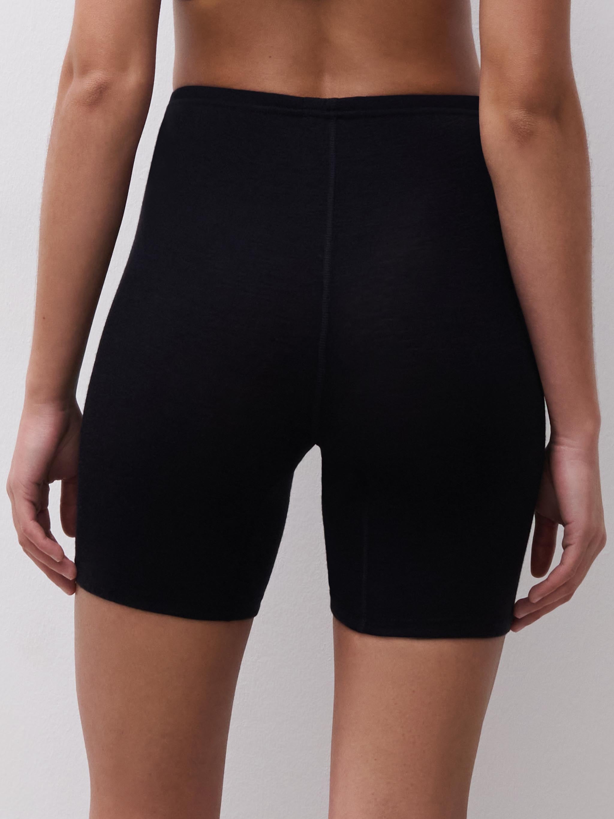 Long short - 100% Merino wol - Zwart