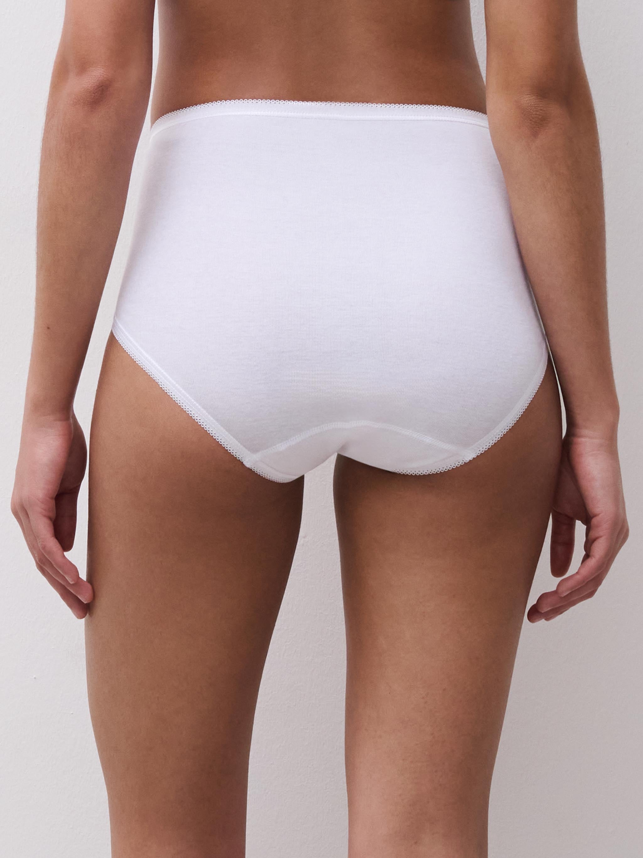 Debbie midi trusse - 100% bomuld - Wit