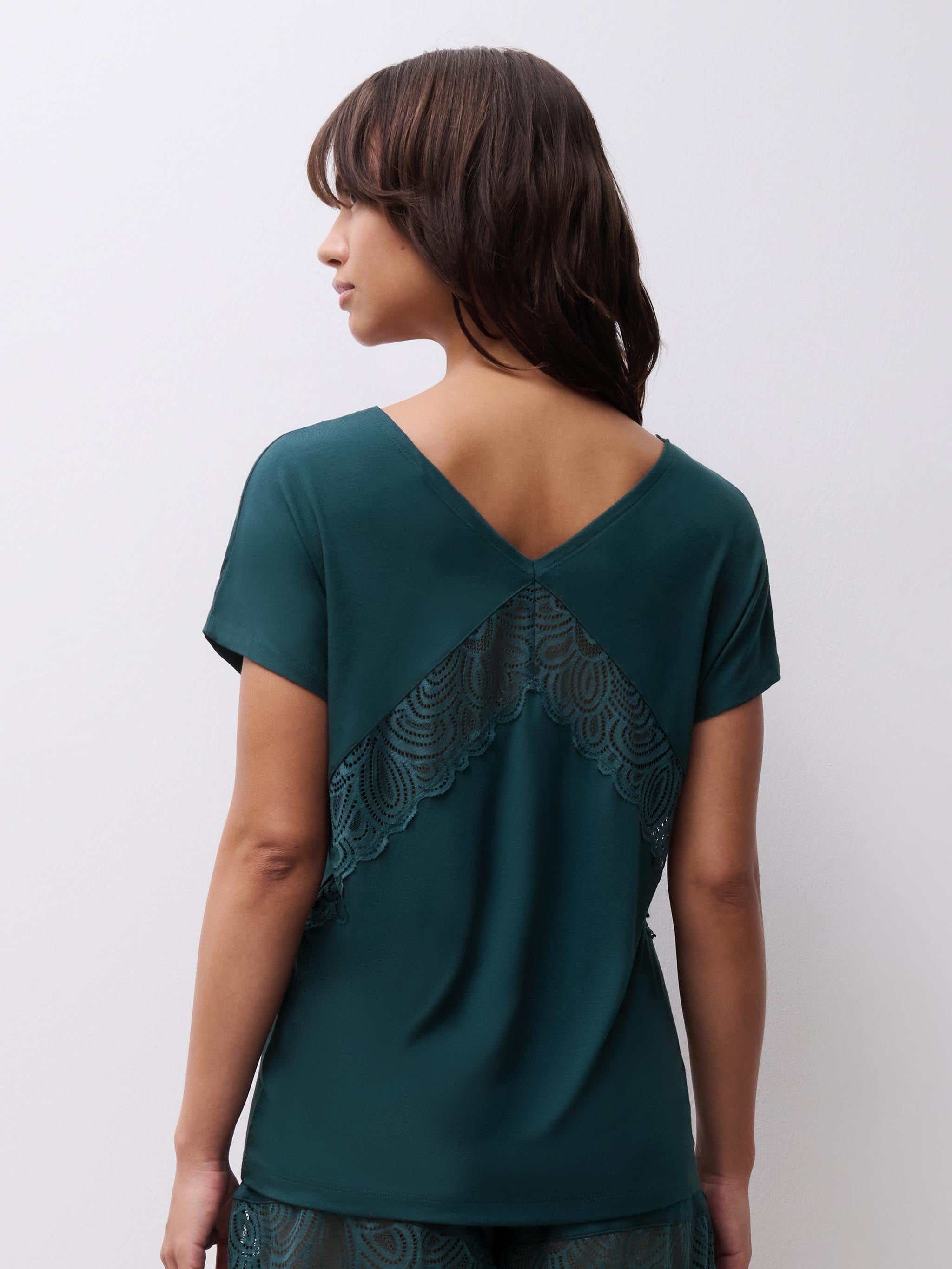 Top korte mouw - Eden Groen