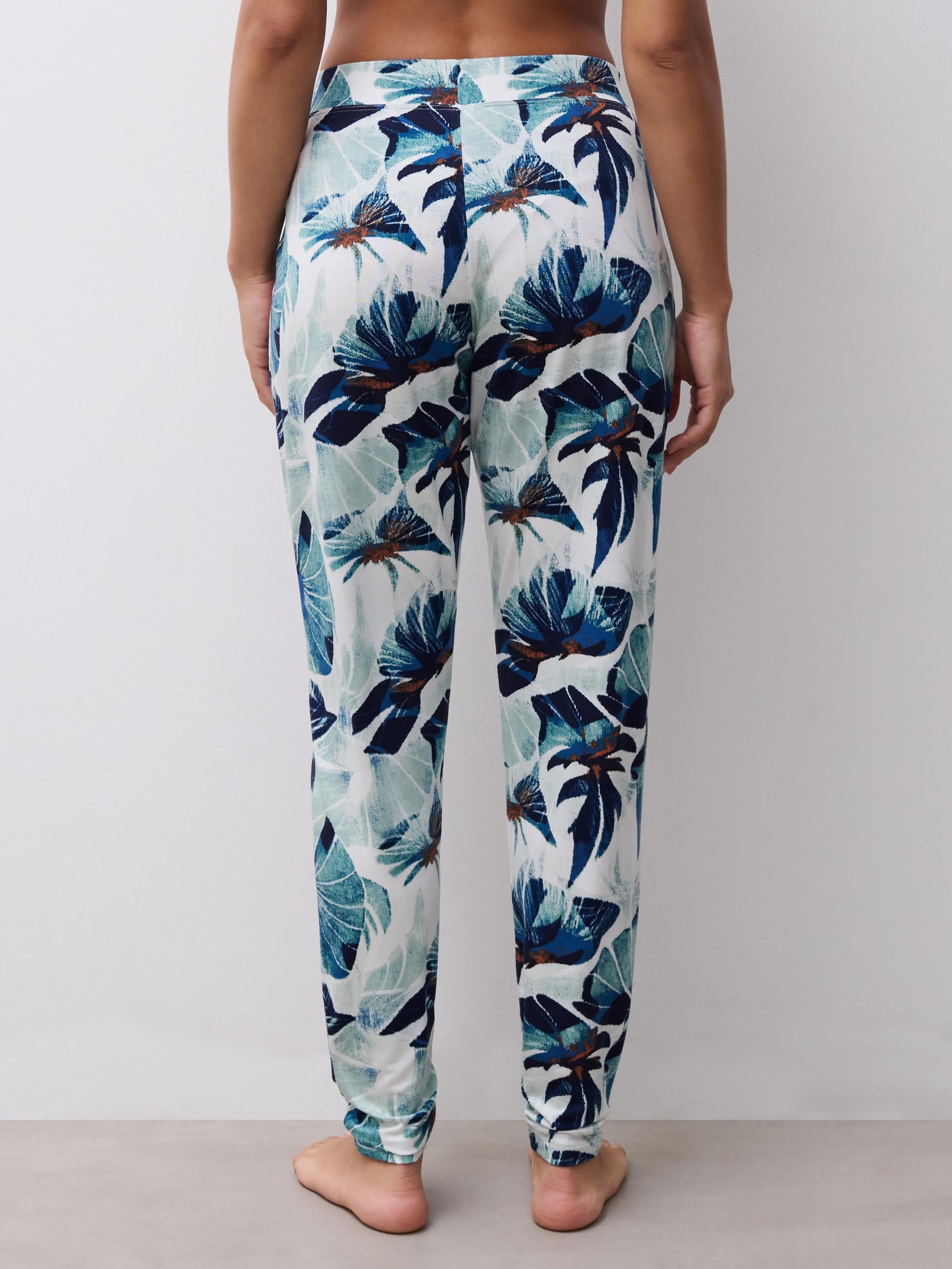Lange broek - Blue Shade Flowers