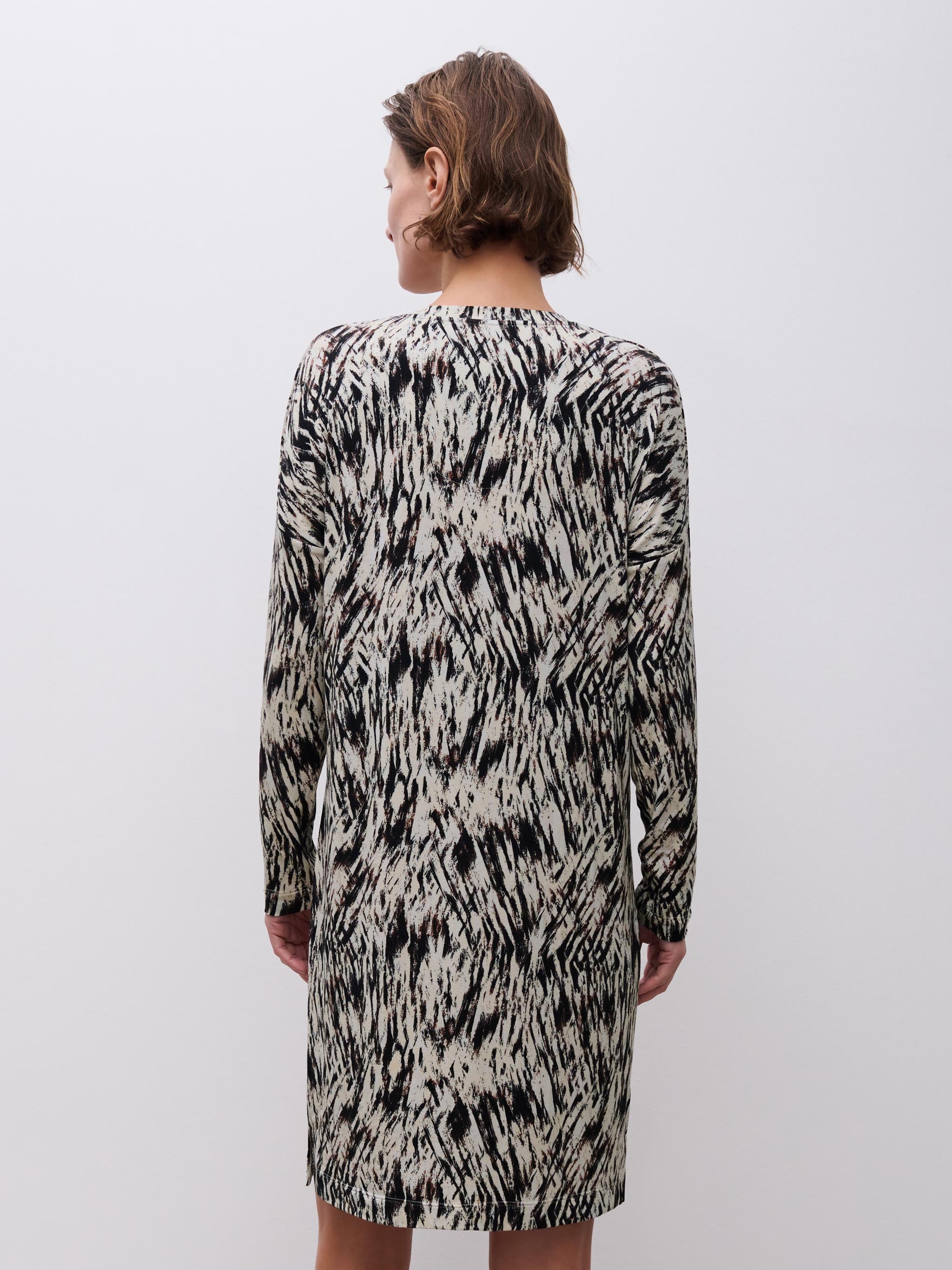 Nachthemd lange mouw - Stracciatella