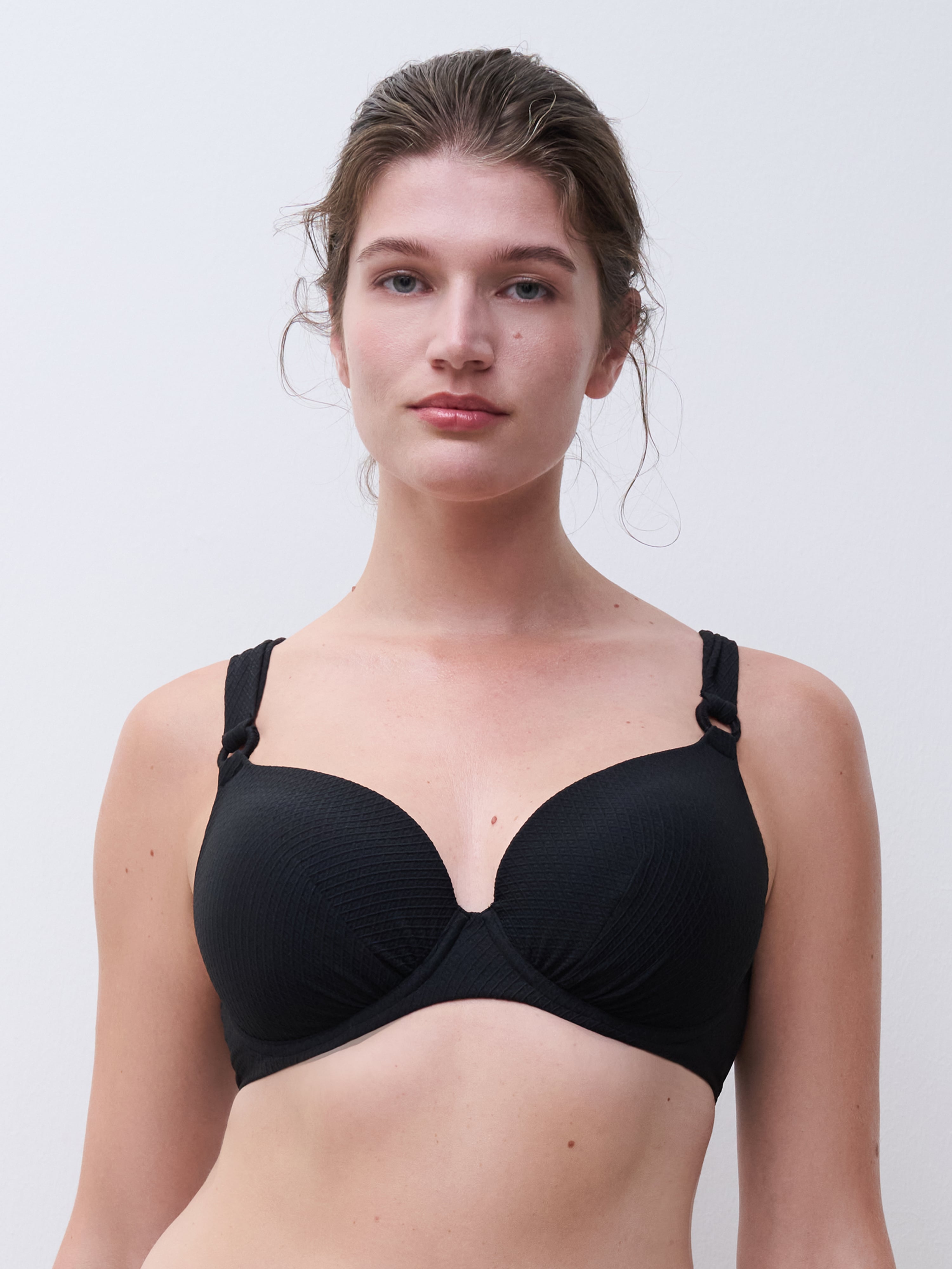 Voorgevormde bikini top - Zwart