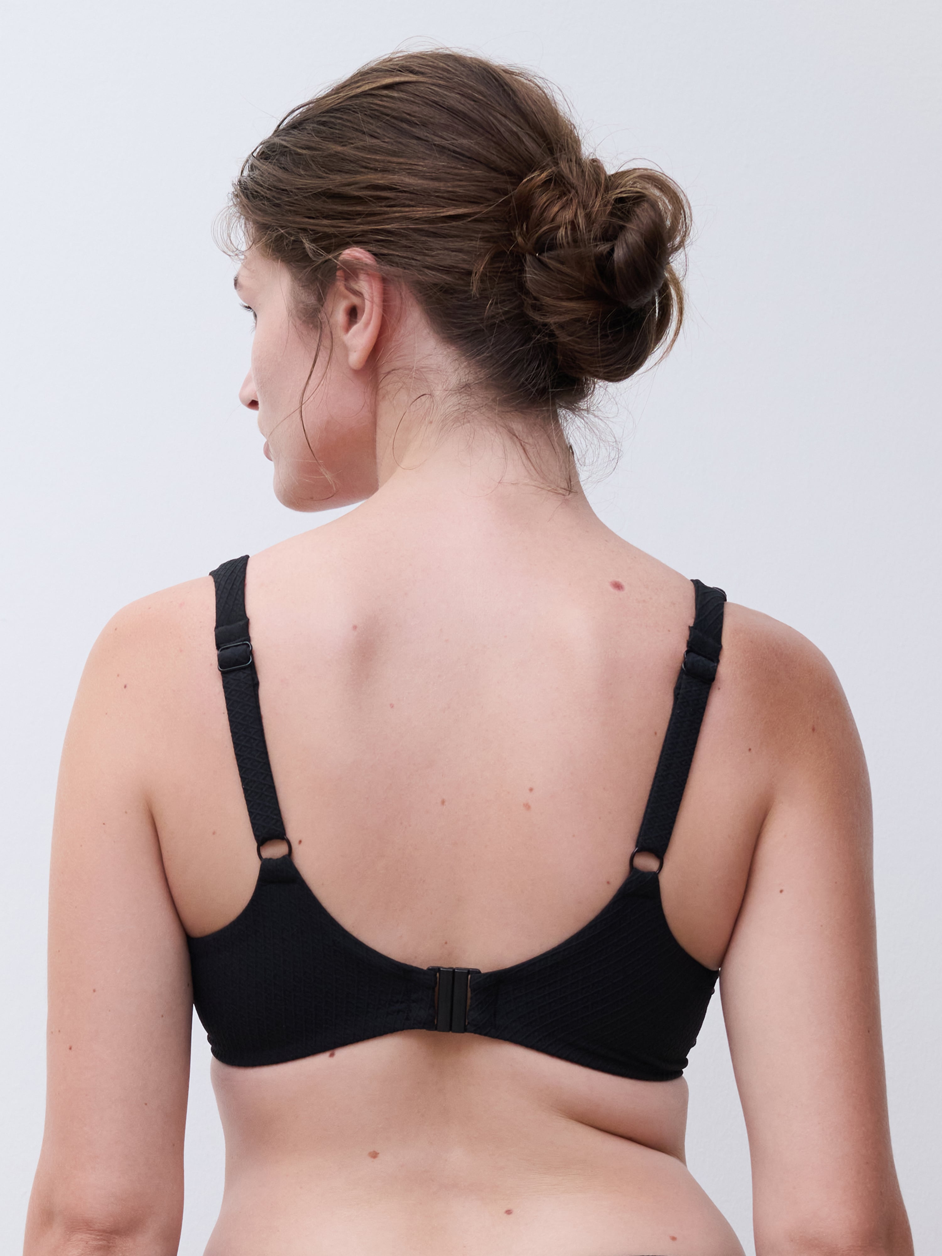 Voorgevormde bikini top - Zwart