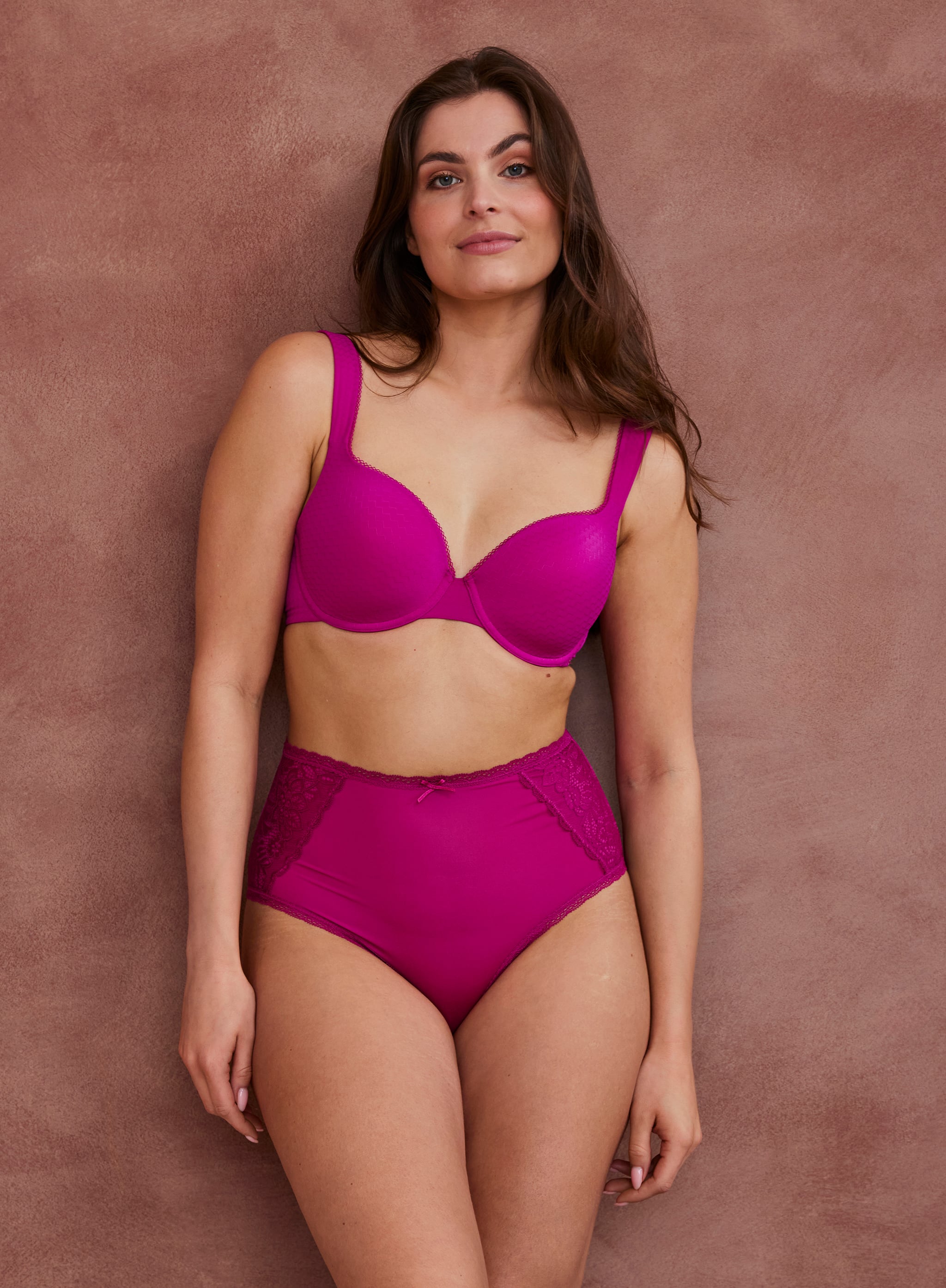 Lindsey T-shirt BH - London fuchsia