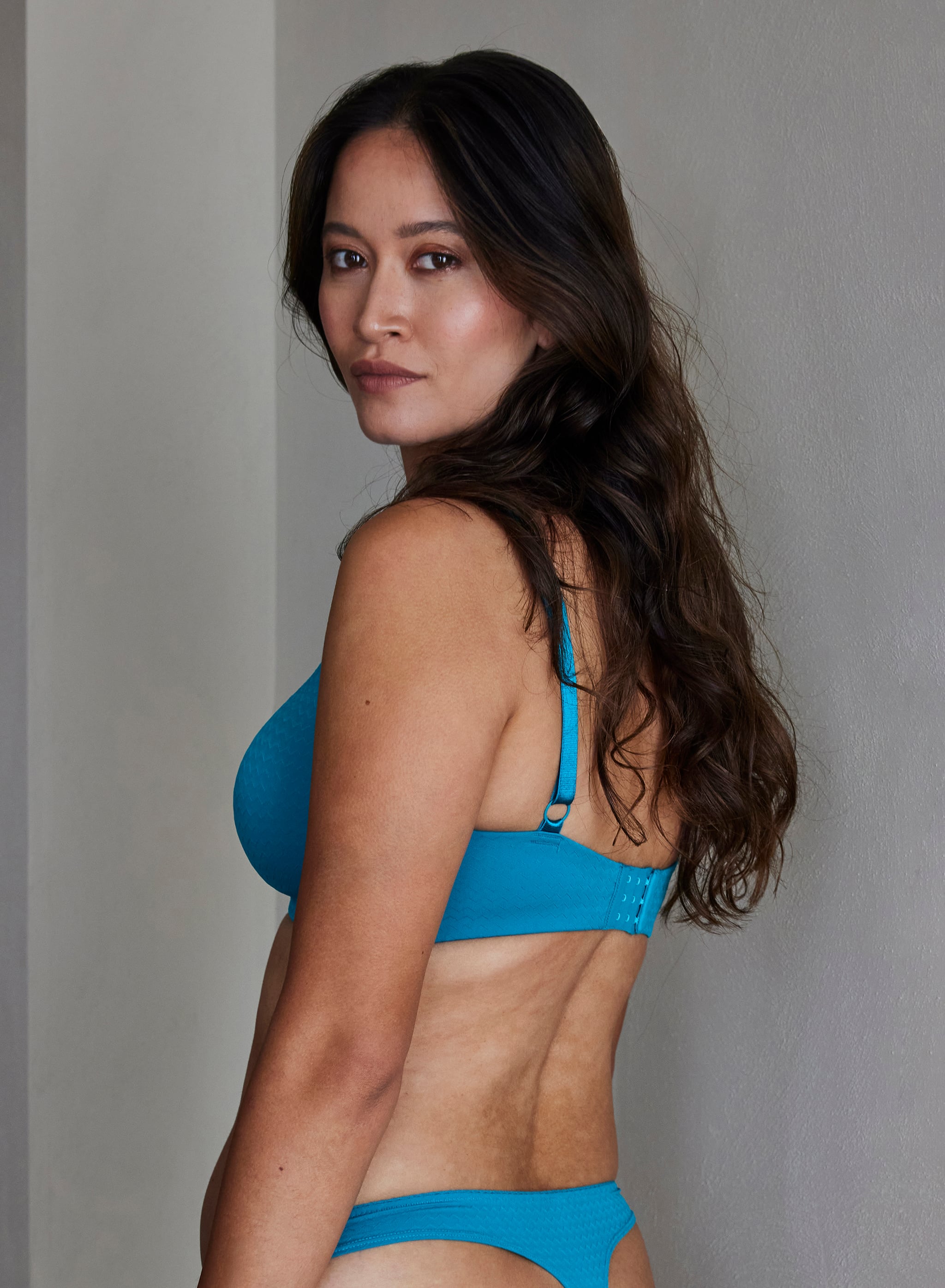 Bibi Voorgevormde BH zonder beugel - Blauw