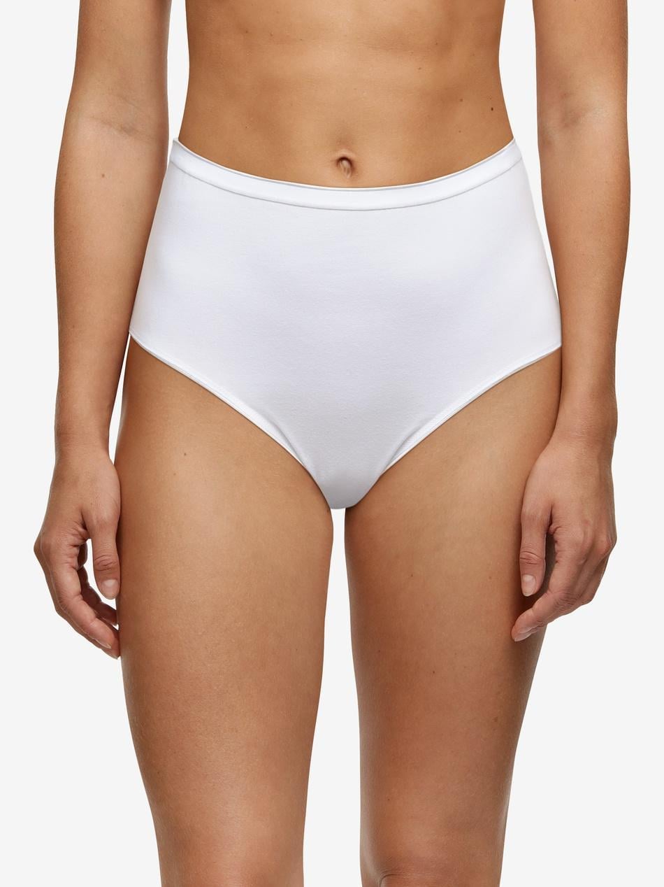 Hoge Taille Slip Anna - Wit