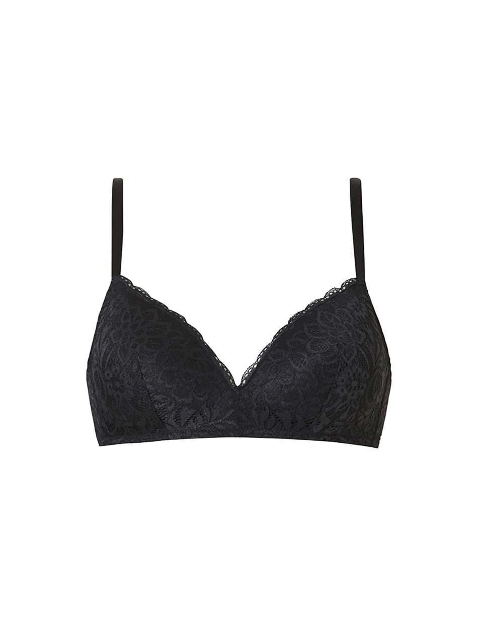 Voorgevormde BH zonder beugel Bibi Nightdream - Zwart