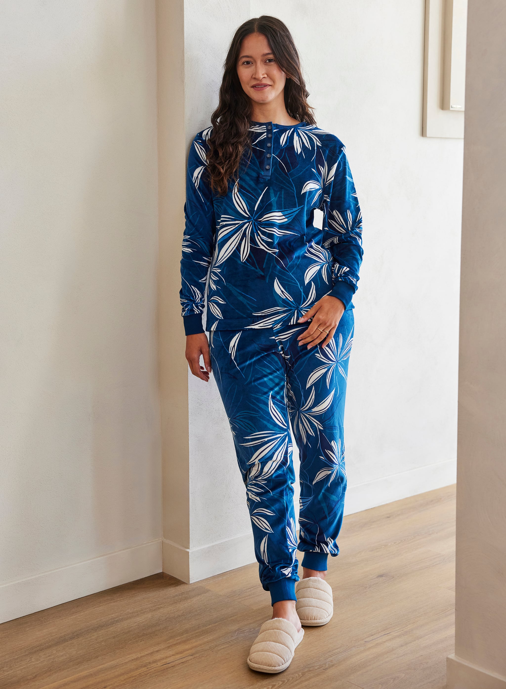 Pyjama lange mouw - Flower Drawings