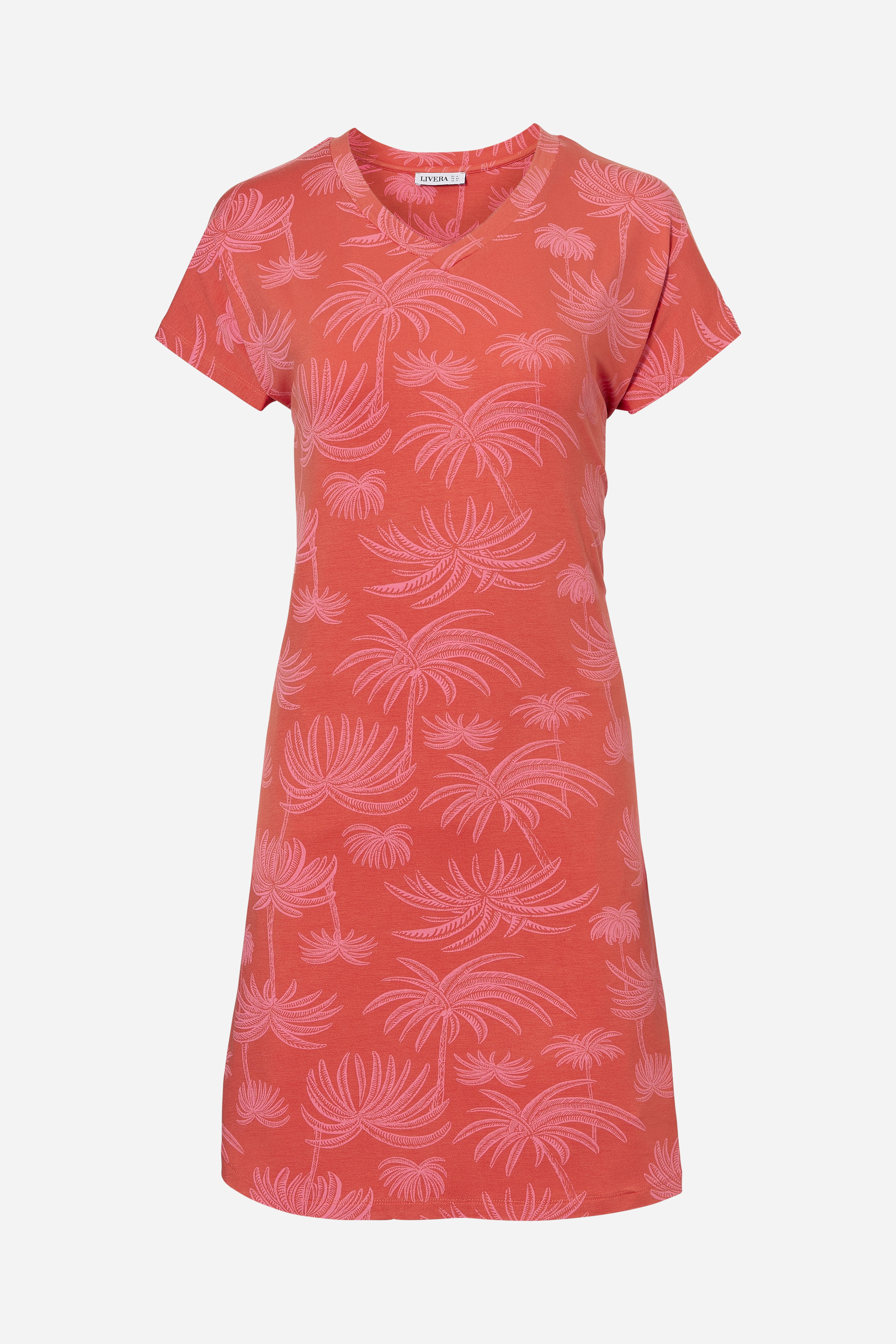 Nachthemd korte mouw - Palm Stamp