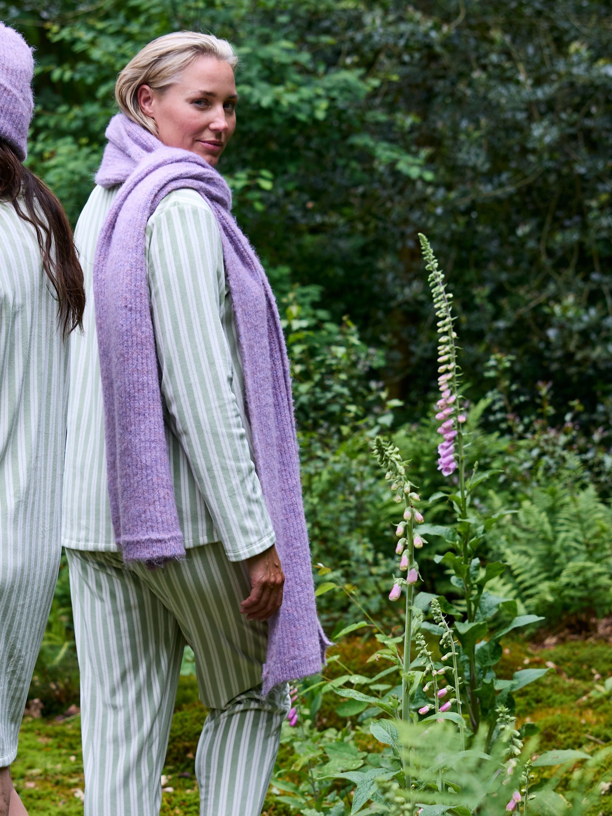 Pyjama lange mouw - Swamp/Egret