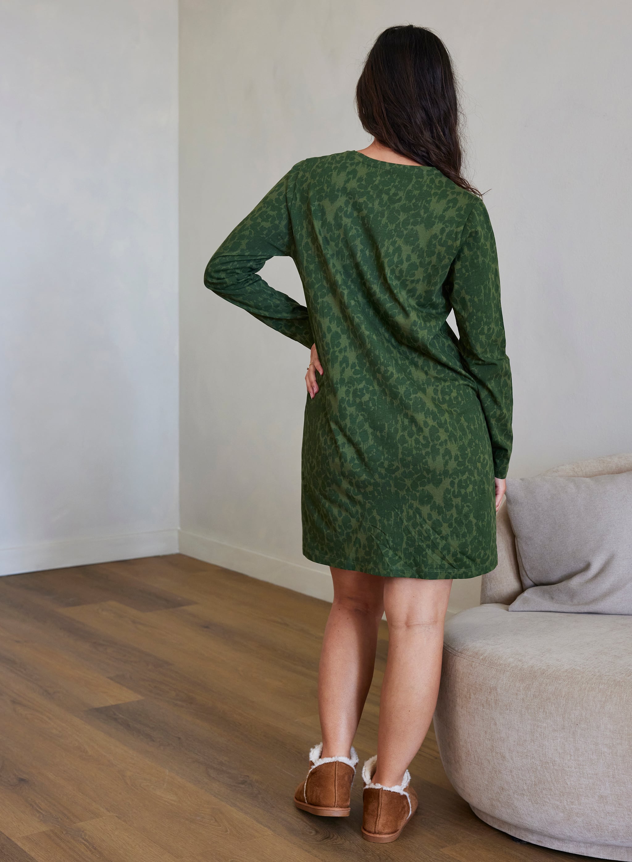 Nachthemd lange mouw - Kiwi Leo Scratch