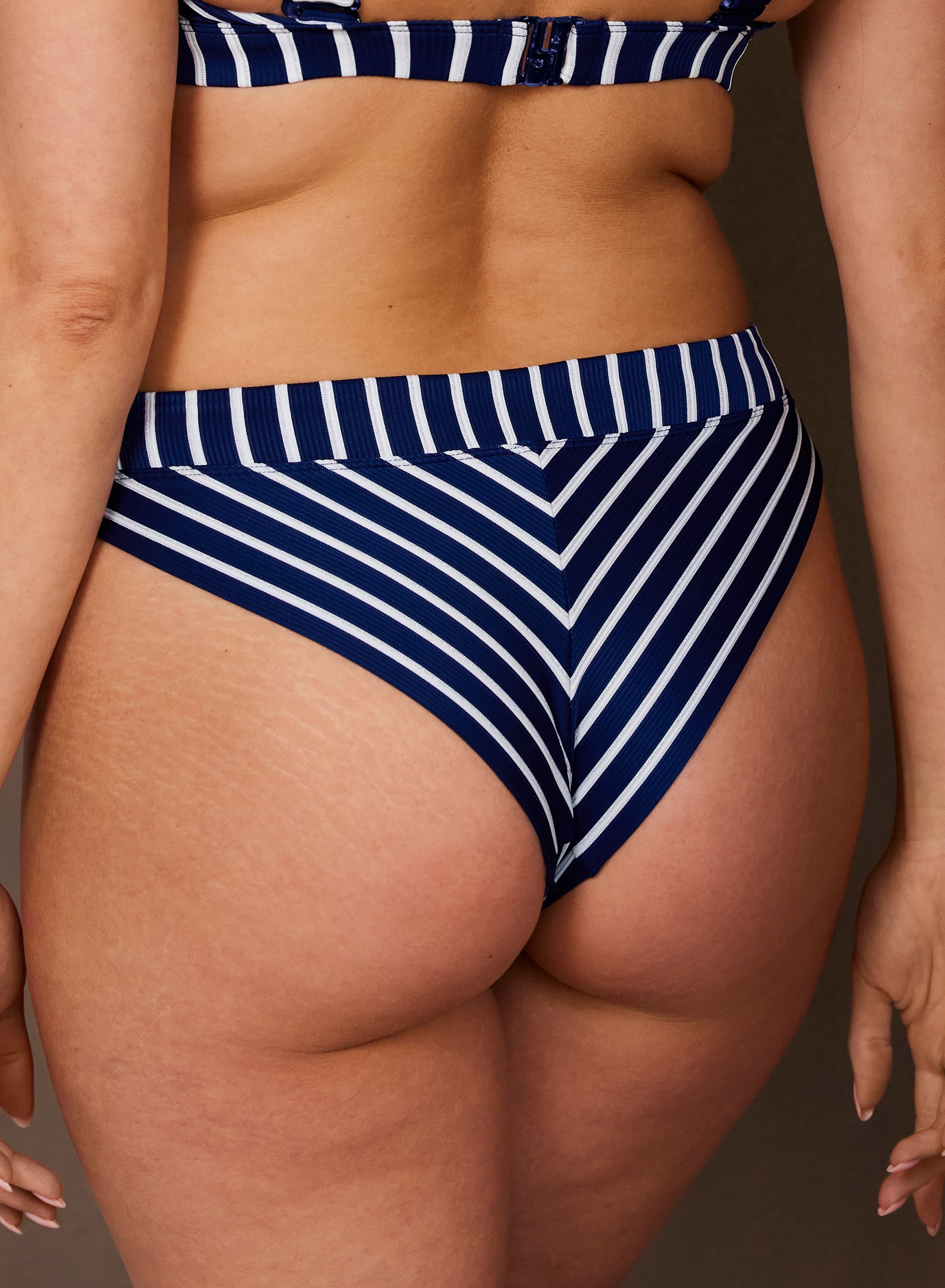Brazilian Bikinibroekje - STRIPED STRUCTURE