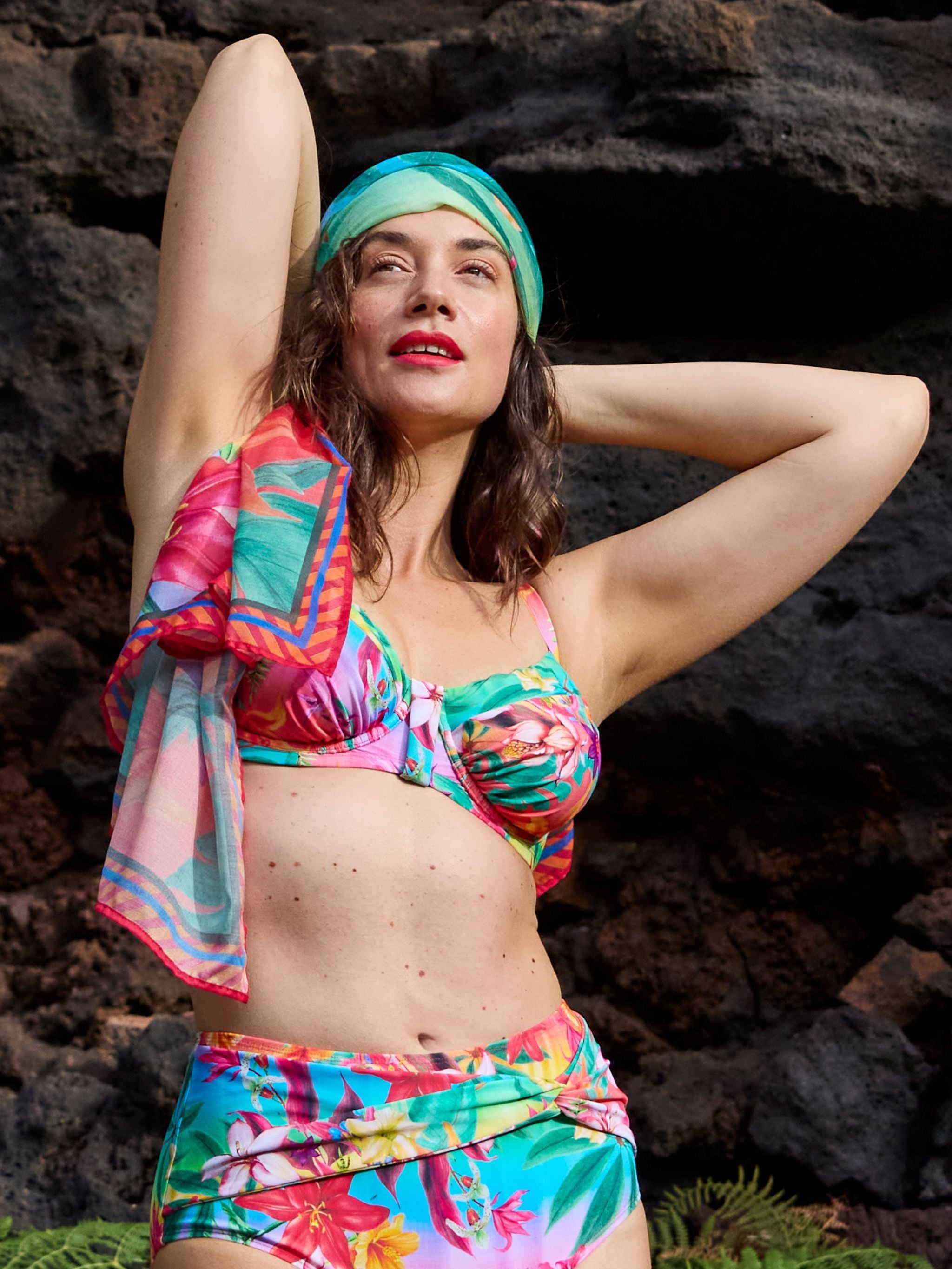 Bodee Bikinitop met beugel - TROPICAL BLOOMS