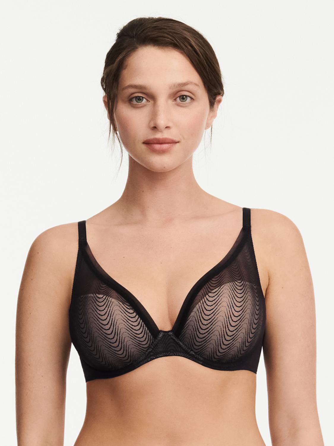 Voorgevormde Plunge BH - Zwart