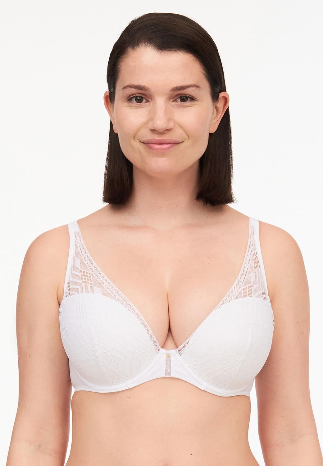 Voorgevormde Plunge BH - Wit