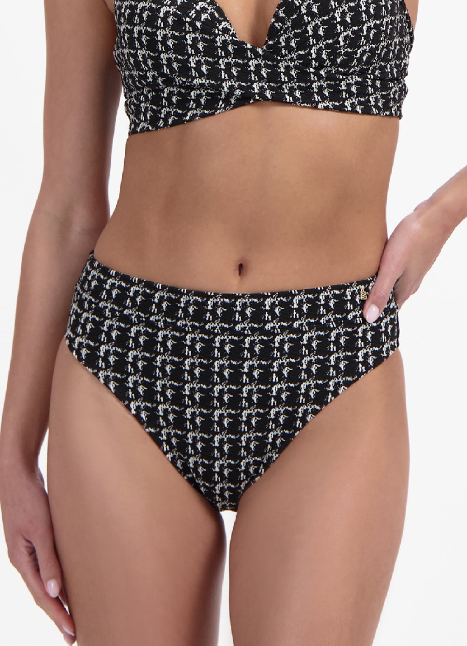 High Waist Bikinibroekje - Multicolor