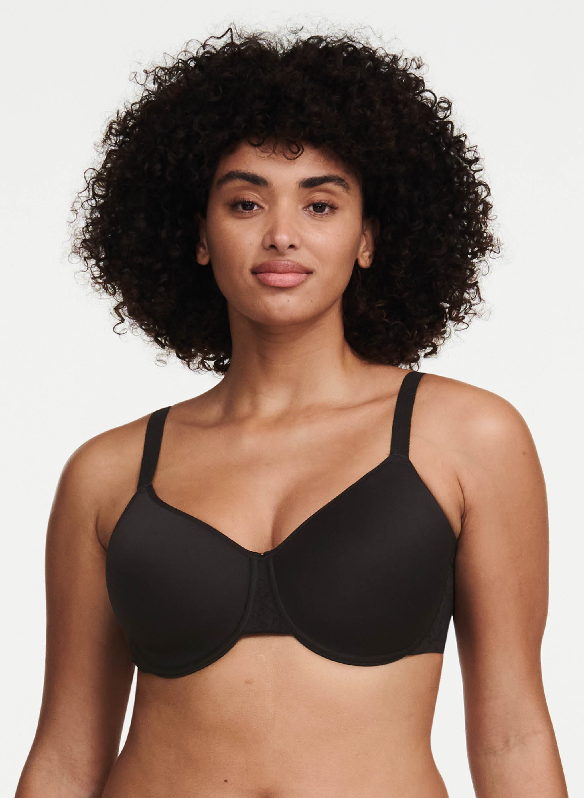 Voorgevormd T-shirt BH  - Zwart