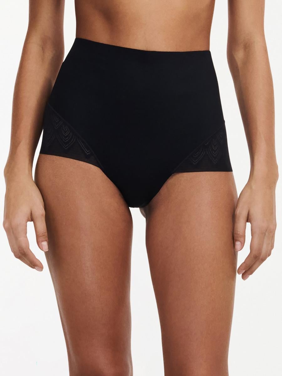 Corrigerende Hoge Taille Slip - Zwart