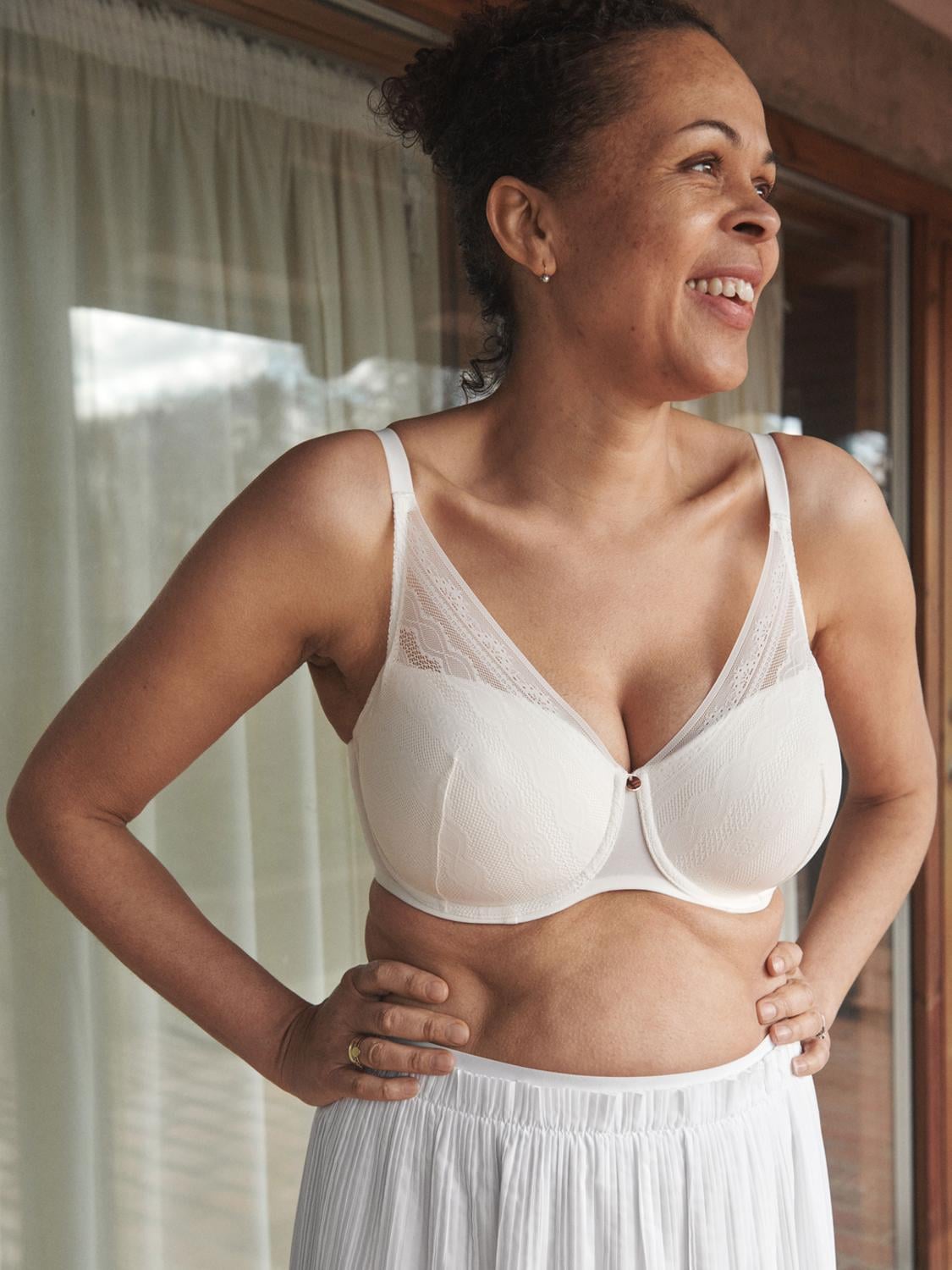 Voorgevormde Plunge BH - Milk