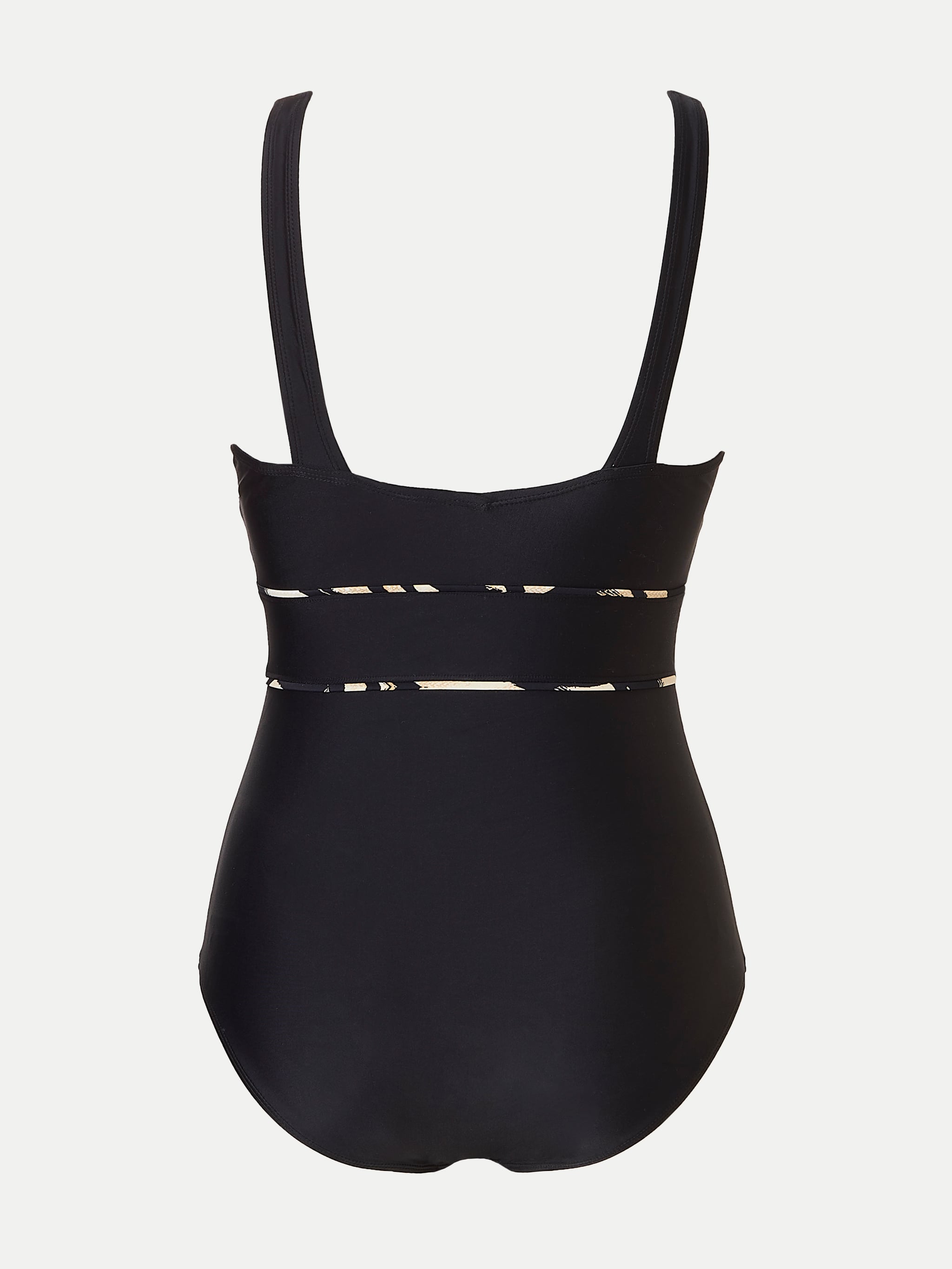 Beugelloos badpak met softcups - Zwart