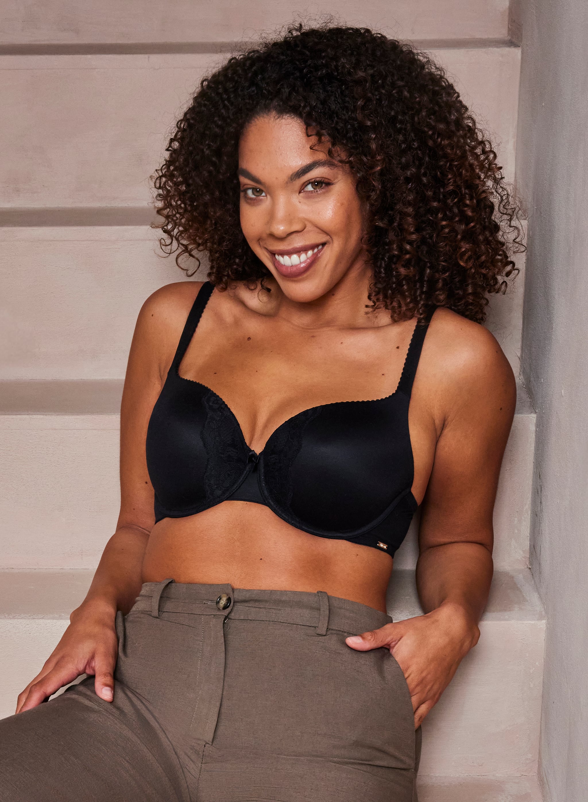Voorgevormde Lindsey BH - Zwart