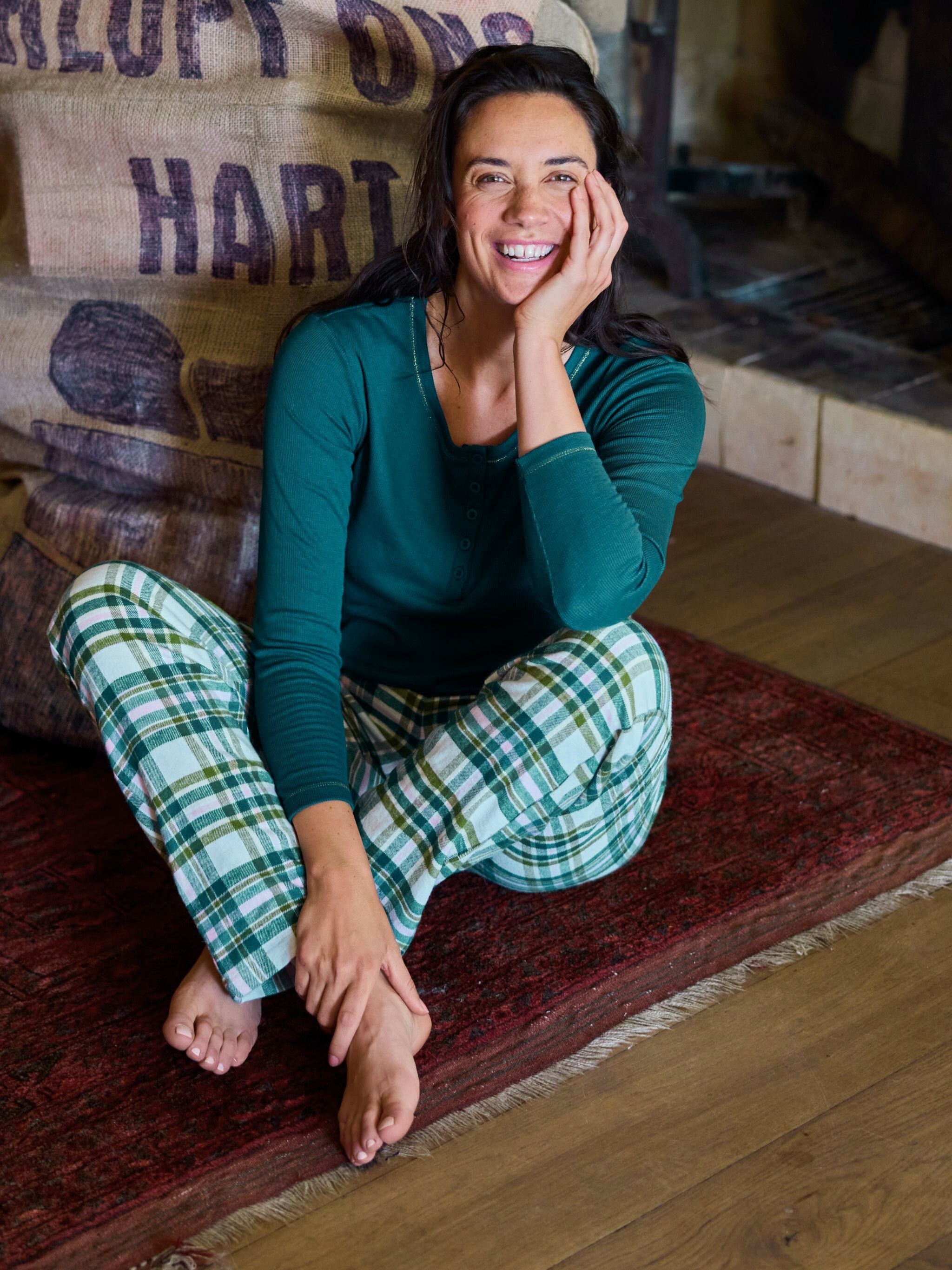 Lange broek - Blue Bird Checks