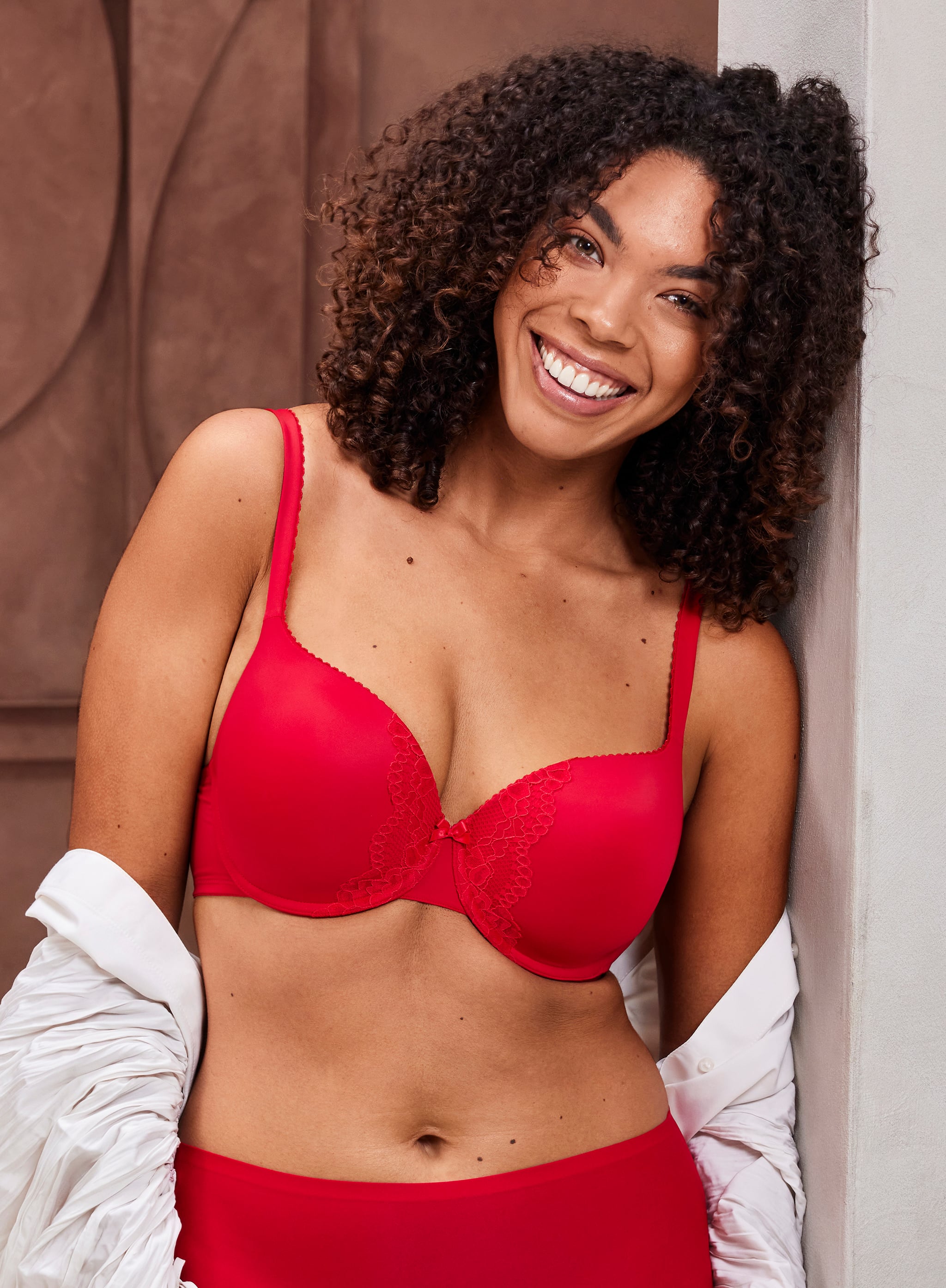 Voorgevormde Lindsey BH - Passion Red