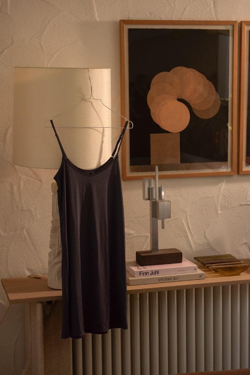 Onderjurk 2 ways to wear - Zwart