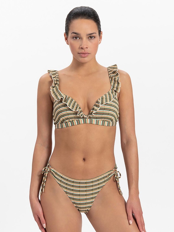 Beachlife | LINE BEACHLIFE 2 - Ruffle bikinitop Woodstock