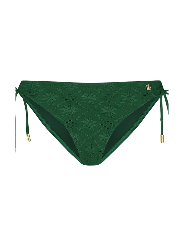 Beachlife | LINE BEACHLIFE 2 - Strik bikinibroekje Green Embroidery