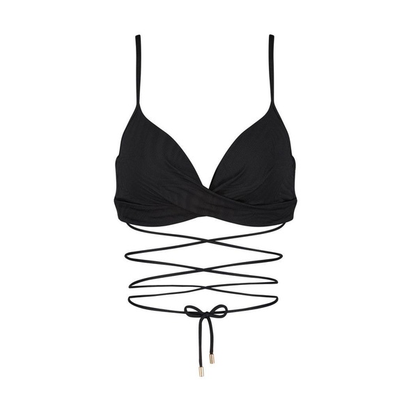 Beachlife | LINE BEACHLIFE 2 - Twist bikinitop Black Swirl