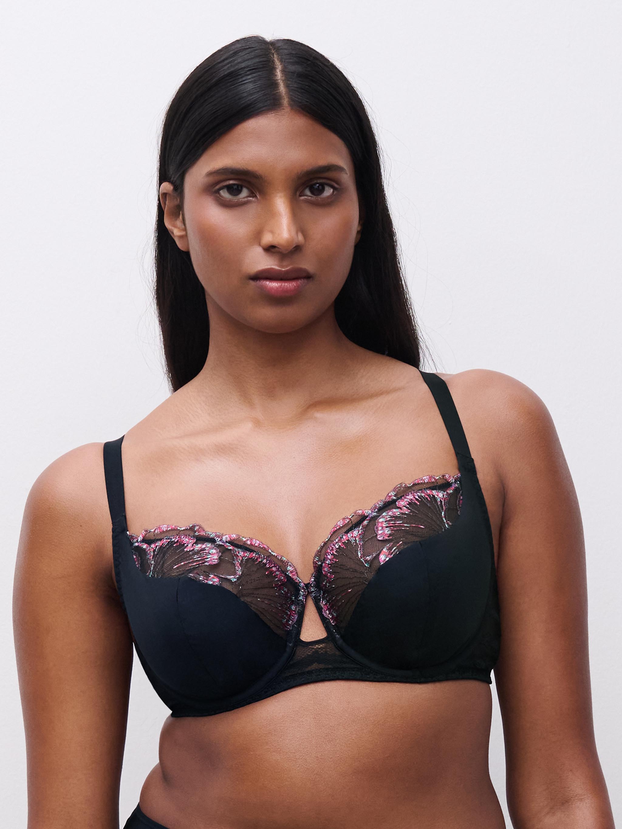 Niet Voorgevormde Beugel BH - Romantic Black - LILY | CHANTELLE PULP