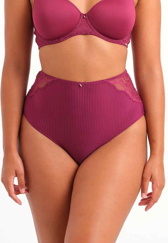 Livera | Stripe Lace - Hoge Taille Slip