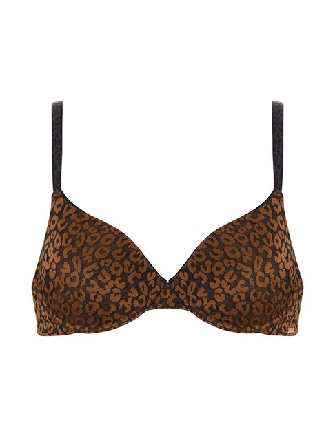 Lindsey Voorgevormde T-shirt BH - Zwart - PANTHER 2-TONE | Livera