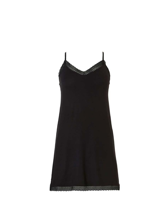Slipdress Naomi Black Jersey Livera