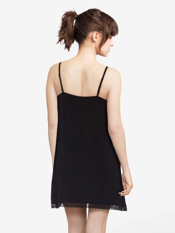 Livera | Black Jersey - Slipdress Naomi