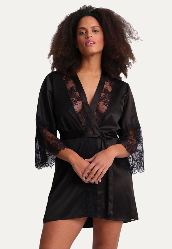 Livera | SATIN LACE - Lina Kimono