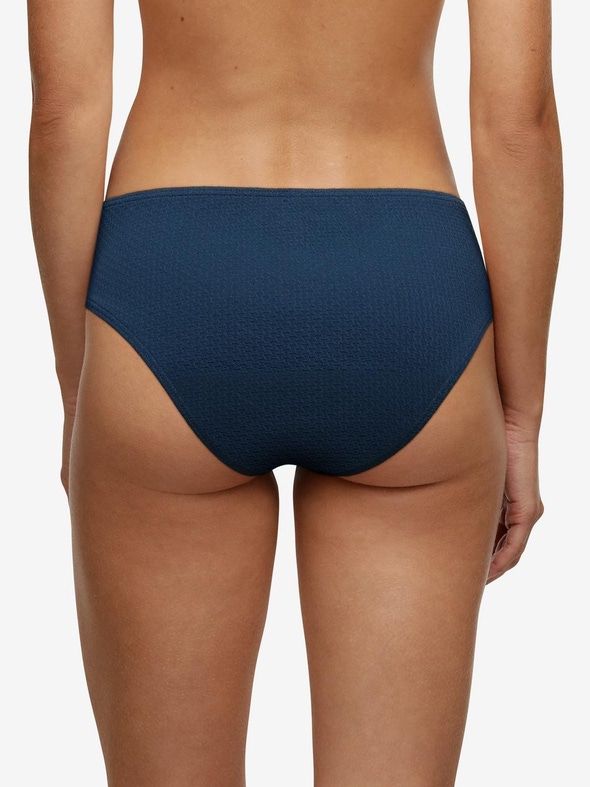 Livera | PETROL STRUCTURE - Mid Bikini Broekje
