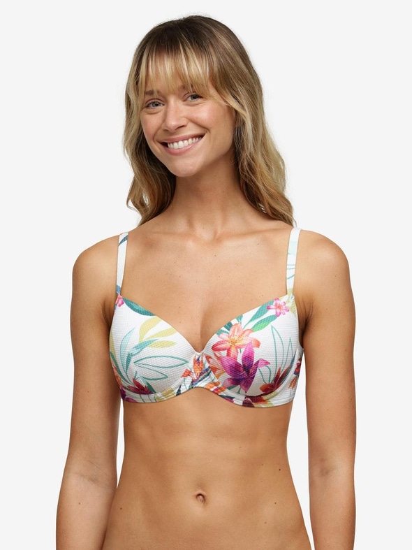 Livera | WHITE PARADISE - Bri Voorgevormde bikinitop