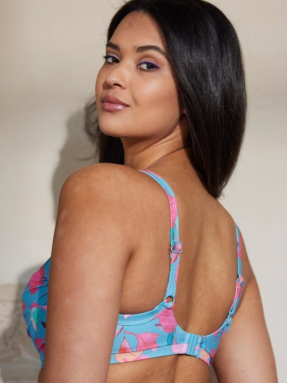 Livera | AQUAREL FLOWER - Bindi Soft cup bikinitop