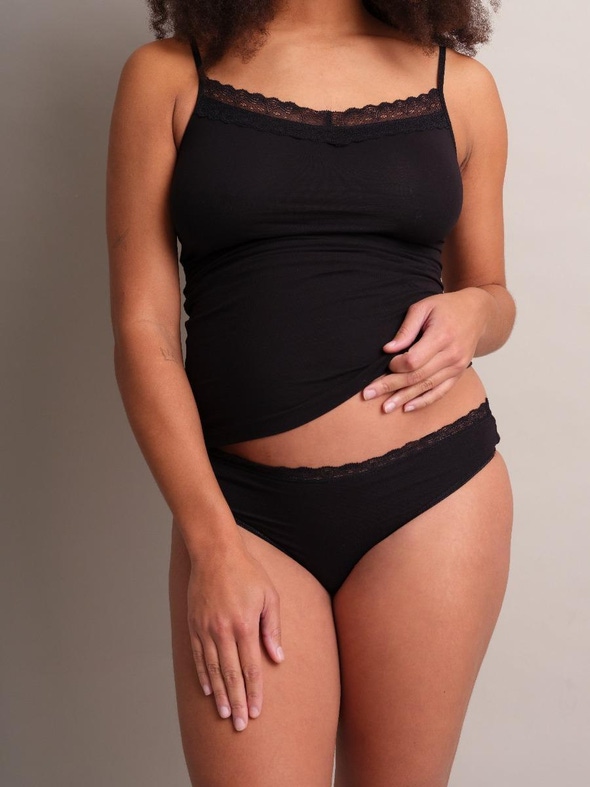 Femilet | Basic Lace - Hemd Katoen Kant
