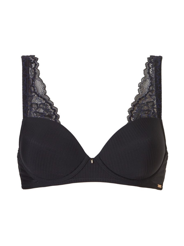 Donna voorgevormde BH Stripe Lace Livera