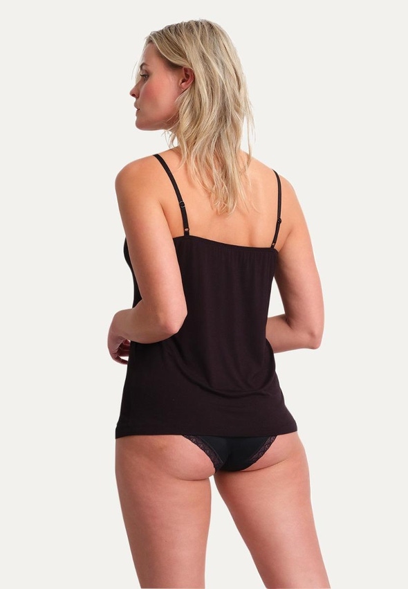 Livera | Black Jersey - Singlet Naomi