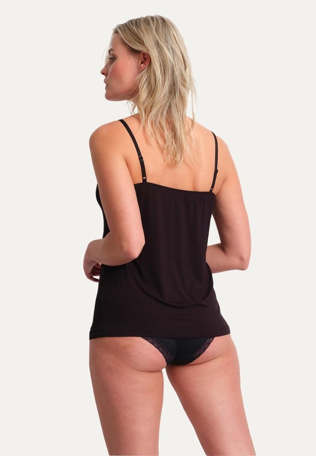 Singlet Naomi Black Jersey Livera
