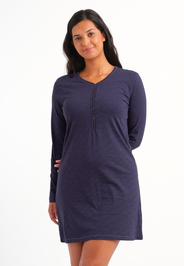 Livera | Stripe - NW 1P NIGHTGOWN LS NOLA STRIPE