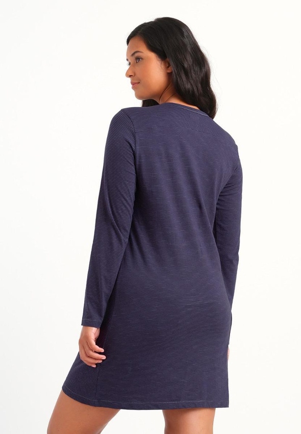 Livera | Stripe - NW 1P NIGHTGOWN LS NOLA STRIPE