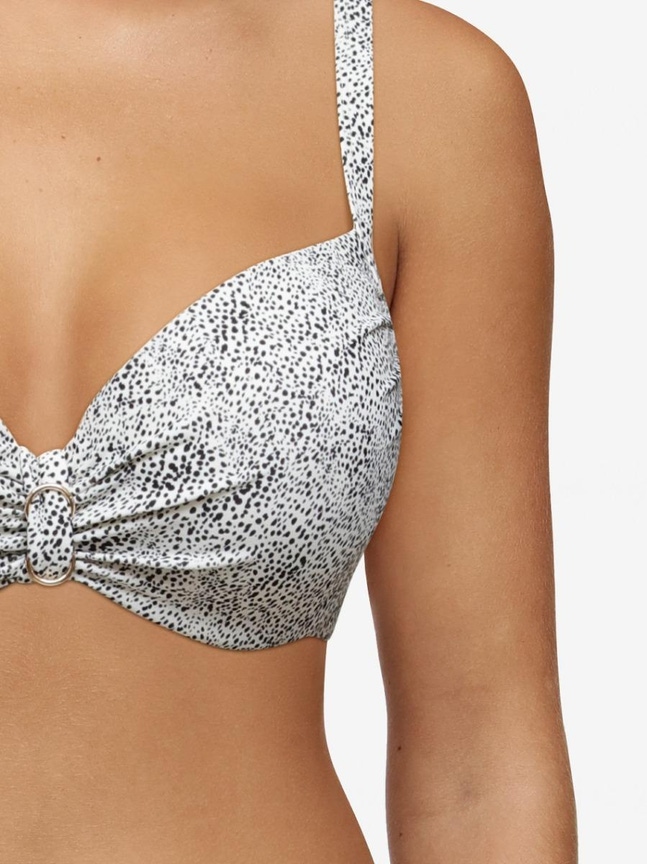 Babette Voorgevormde bikinitop BLACK & WHITE Livera