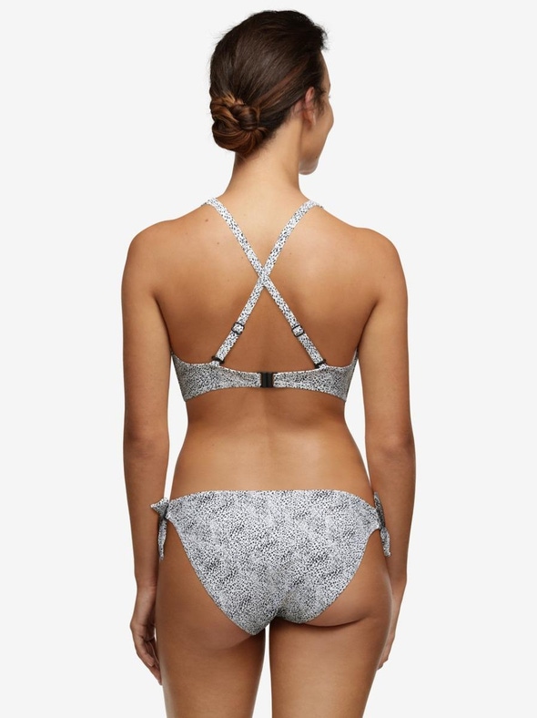 Livera | BLACK & WHITE - Blanche Bikinitop zonder beugel